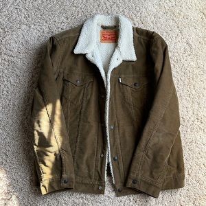 Men’s Levi’s light brown jacket